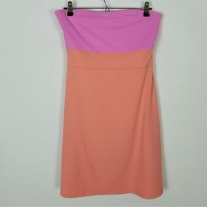 Susana Monaco NWT Colorblock melon size XL dress